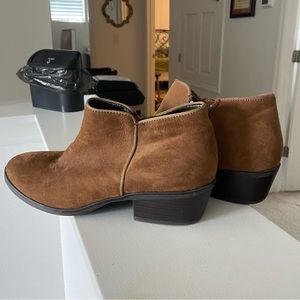 Cute brown booties